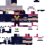 Minecraft skin texture, 64x64 pixels