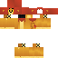Minecraft skin texture, 64x64 pixels