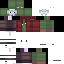 Minecraft skin texture, 64x64 pixels