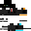 Minecraft skin texture, 64x64 pixels