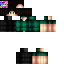 Minecraft skin texture, 64x64 pixels