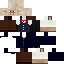 Minecraft skin texture, 64x64 pixels