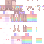 Minecraft skin texture, 64x64 pixels