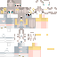 Minecraft skin texture, 64x64 pixels