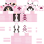 Minecraft skin texture, 64x64 pixels