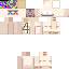 Minecraft skin texture, 64x64 pixels