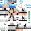 Minecraft skin texture, 64x64 pixels