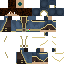 Minecraft skin texture, 64x64 pixels