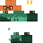 Minecraft skin texture, 64x64 pixels