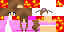 Minecraft skin texture, 64x32 legacy pixels