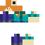 Minecraft skin texture, 64x64 pixels
