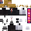 Minecraft skin texture, 64x64 pixels