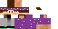 Minecraft skin texture, 64x32 legacy pixels