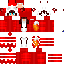 Minecraft skin texture, 64x64 pixels