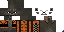 Minecraft skin texture, 64x32 legacy pixels