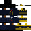 Minecraft skin texture, 64x64 pixels