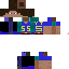 Minecraft skin texture, 64x64 pixels
