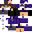 Minecraft skin texture, 64x64 pixels