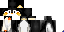 Minecraft skin texture, 64x32 legacy pixels