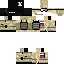 Minecraft skin texture, 64x64 pixels