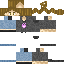 Minecraft skin texture, 64x64 pixels