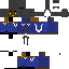 Minecraft skin texture, 64x64 pixels
