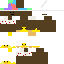 Minecraft skin texture, 64x64 pixels