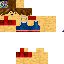 Minecraft skin texture, 64x64 pixels