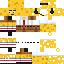 Minecraft skin texture, 64x64 pixels