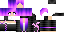Minecraft skin texture, 64x32 legacy pixels
