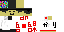 Minecraft skin texture, 64x32 legacy pixels
