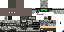 Minecraft skin texture, 64x32 legacy pixels