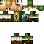 Minecraft skin texture, 64x64 pixels