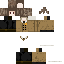 Minecraft skin texture, 64x64 pixels