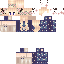 Minecraft skin texture, 64x64 pixels