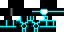 Minecraft skin texture, 64x32 legacy pixels