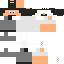 Minecraft skin texture, 64x64 pixels