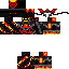 Minecraft skin texture, 64x64 pixels