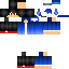 Minecraft skin texture, 64x64 pixels