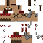 Minecraft skin texture, 64x64 pixels