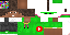 Minecraft skin texture, 64x32 legacy pixels
