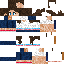 Minecraft skin texture, 64x64 pixels