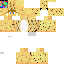 Minecraft skin texture, 64x64 pixels