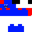 Minecraft skin texture, 64x64 pixels