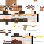 Minecraft skin texture, 64x64 pixels