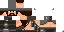 Minecraft skin texture, 64x32 legacy pixels