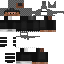 Minecraft skin texture, 64x64 pixels