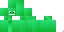 Minecraft skin texture, 64x32 legacy pixels