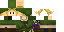 Minecraft skin texture, 64x32 legacy pixels