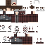Minecraft skin texture, 64x64 pixels